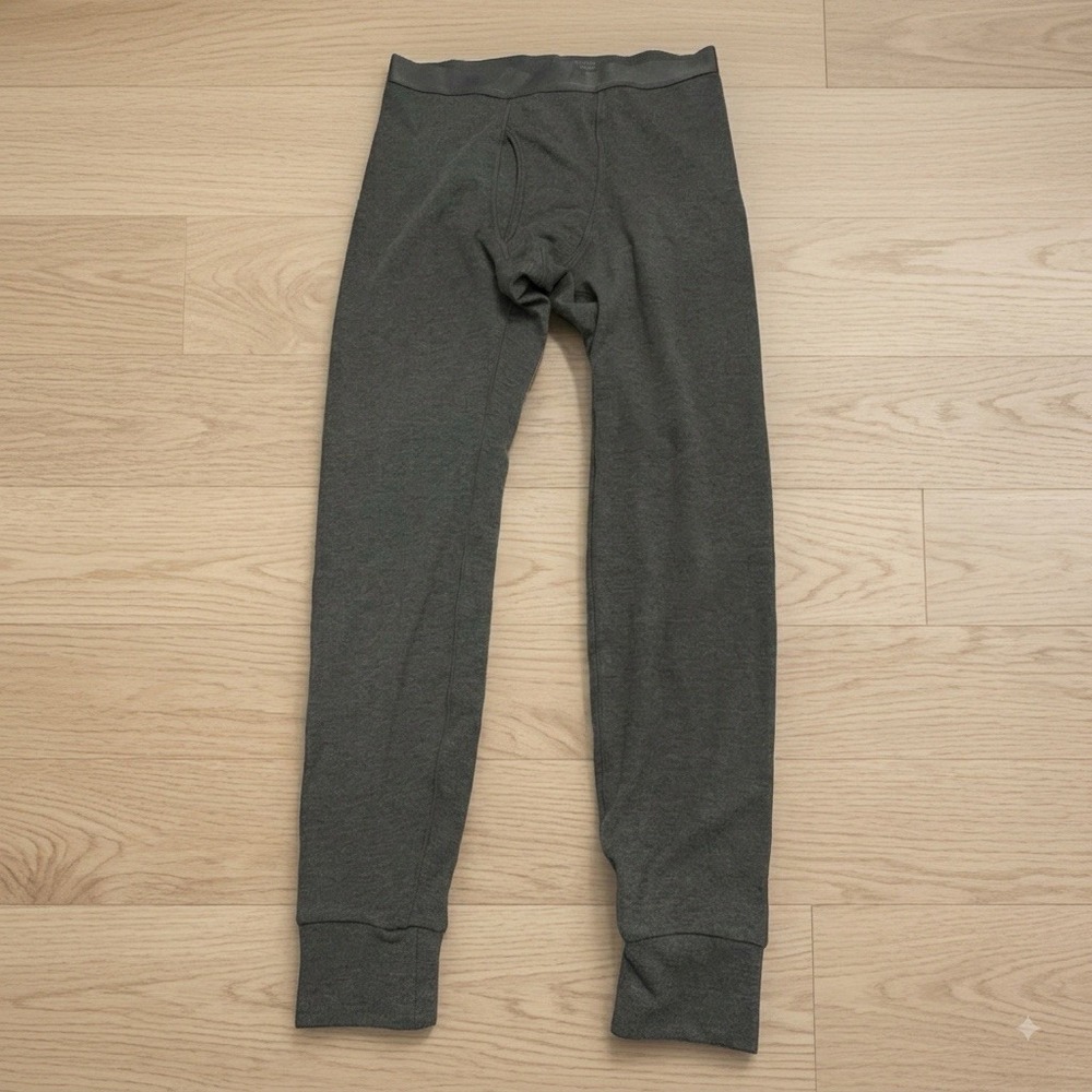 Uniqlo Men's Heattech Ultra Warm Legging Pants Fleece Lined Base Layer Medium
